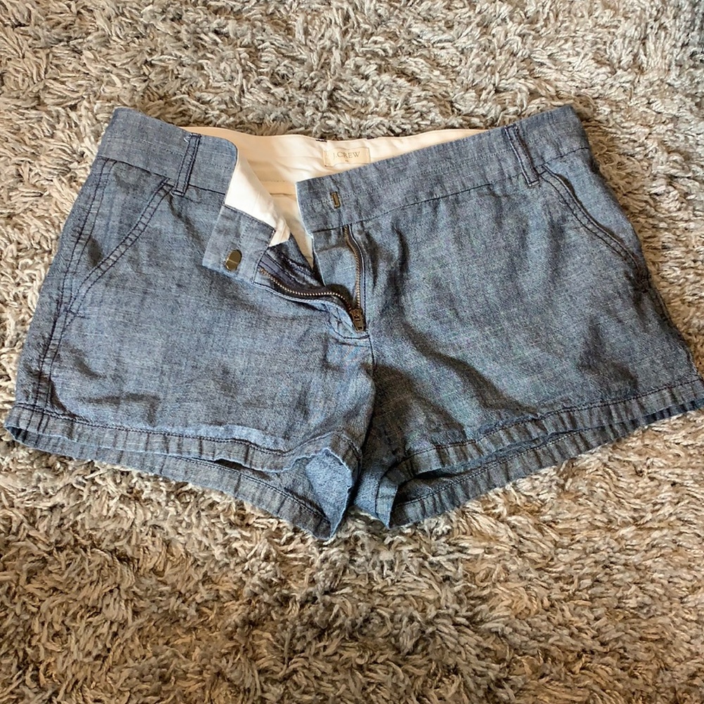 J Crew Chambray Shorts